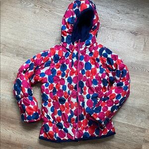 Lands' End Navy Fleece Jacket